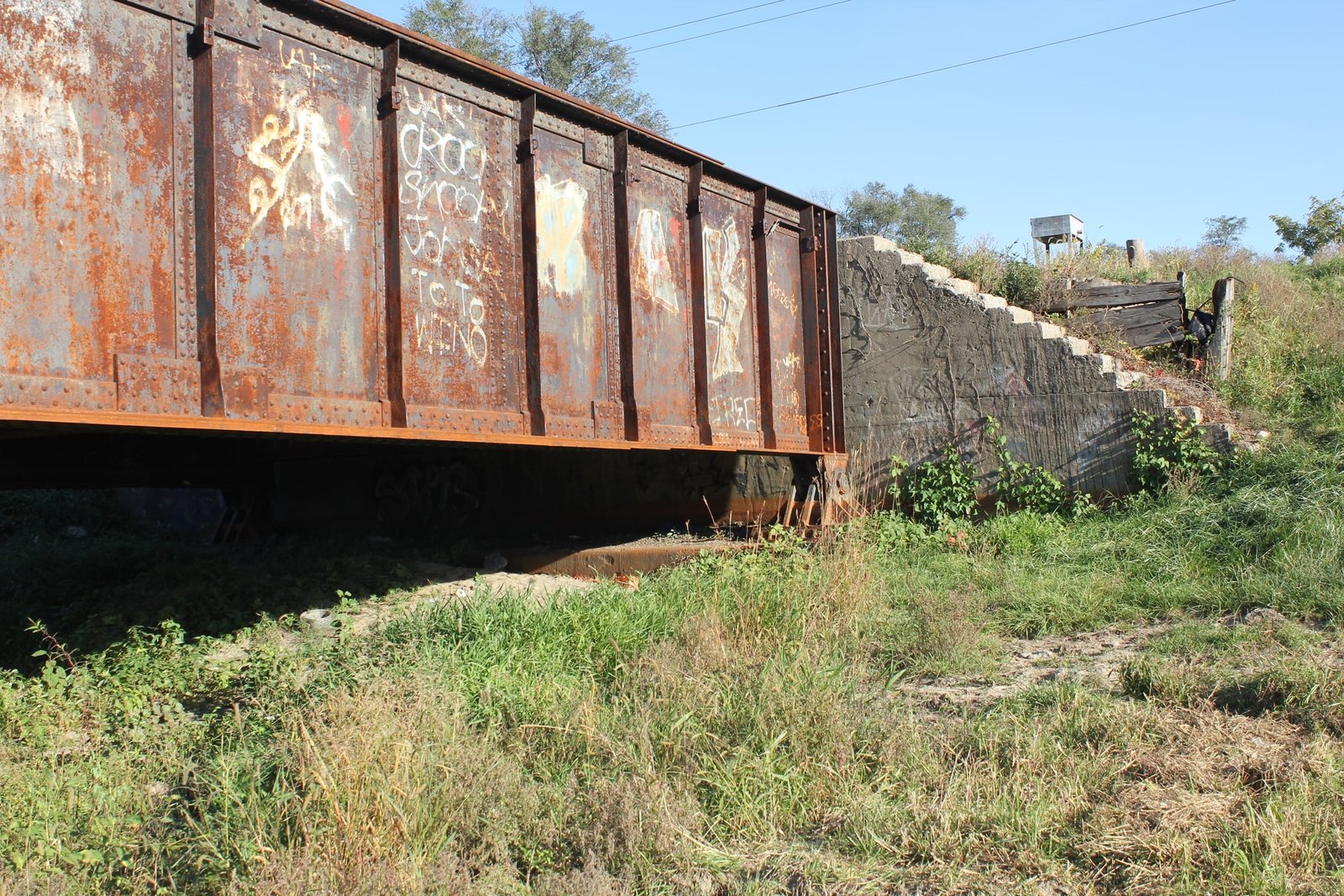 East abutment